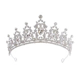 Luxury Rhinestone Bridal Crown Hair Accessory