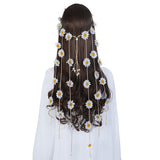 Bohemian Daisy Flower Headband and Hair Accessory