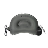 Outdoor Vitals 2 oz Ultralight Backpacking Pillow- Compact Adjustable Soft Nonslip Inflatable Camping Pillow Charcoal Elevated (for Side Sleepers)