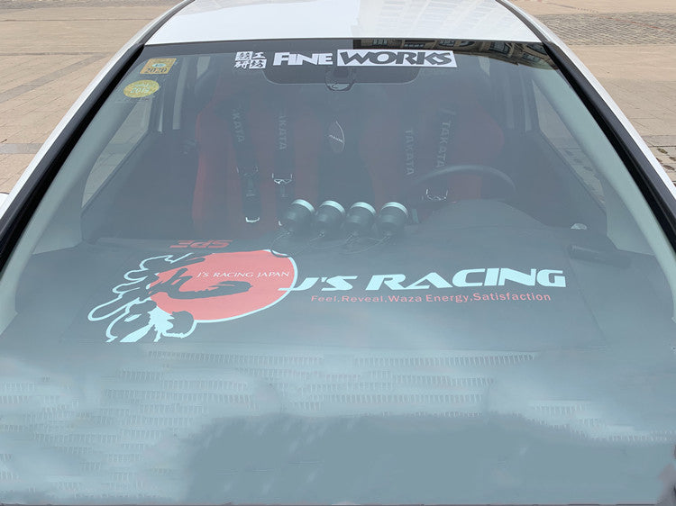 J'S RACING Car Care Towel and Dashboard Mat
