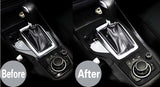 Car Gear Panel Decorative Stickers for Mazda 3 Axela