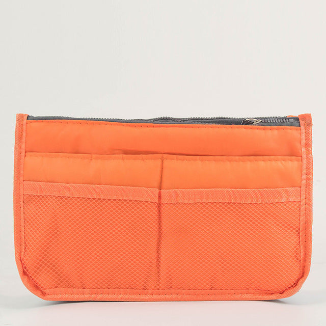 Double Zipper Makeup and Toiletry Storage Bag
