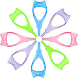 Hotop Mascara Shield Applicator Eyelash Brush Curler Guard Applicator Plastic Eyelashes Tool 4 Colors (16 Pieces)