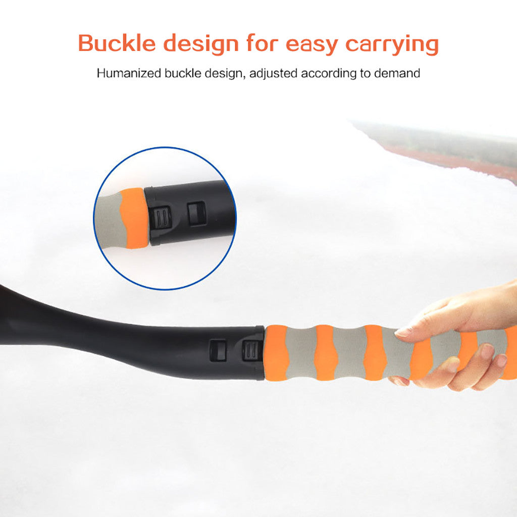 Winter Car Snow Shovel and Ice Scraper, 2-in-1 Tool