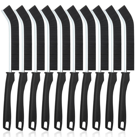 Crevice Cleaning Brush -10Pcs Gap Cleaning Tool Hard Bristled Crevice Cleaning Brush Grout Brush for Households Kitchens Sinks Bathrooms Windows Vehicles Faucets Floor Gaps