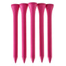 TH Golf 1000 Pcs Neon Bright Pink 70mm 2 3/4 inch Bamboo Golf Tees Eco Friendly & Sustainable Strong Bamboo