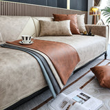 Universal Thick Faux Leather Cushion Cover for Sofa