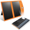 LUVKNIT 10W Portable Solar Charger Power Bank 5V 3A Folding Solar Panel Solar Cell with High-Efficiency Battery Charger Panel for Camping Hiking Backpacking Outdoor Trip Compatible with Phones Tablet