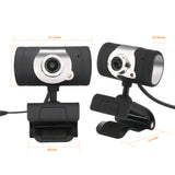 Desktop Webcam with Microphone for Teaching & Meetings
