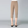 High Waist Stretch Shorts for a Slim Fit