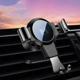 New S4 Gravity Mirror ABS Car Phone Holder