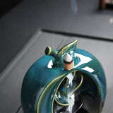 Incense Burner with Flowing Design for Home Decor