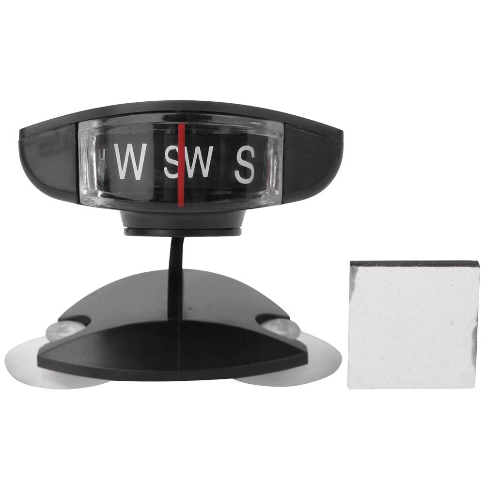 Tgoon Outdoor Compass Compass for Car Easily Firmly Mounted Car Compass Ball Dash Compass for Vehicle Points to South Plastic for Car Boat for Truck Car Compass Dashboard Ball Compass