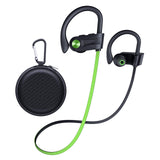 JOYWISE Bluetooth Headphones Wireless Earbuds IPX7 Waterproof Bluetooth 5.3 Headphones with 16Hrs Playtime Stereo Bass Headsets with Mic Running Headphones with Earhooks for Sports Running Workout