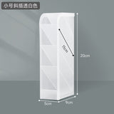 Transparent Slant Pencil Holder - Multi-Functional Organizer