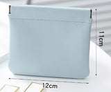 Portable PU Leather Cosmetic Bag for Makeup & Sundries