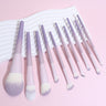 Holiday 12-Piece Makeup Brush Set for Eyes and Face