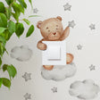 Cartoon Bear Star Switch Sticker