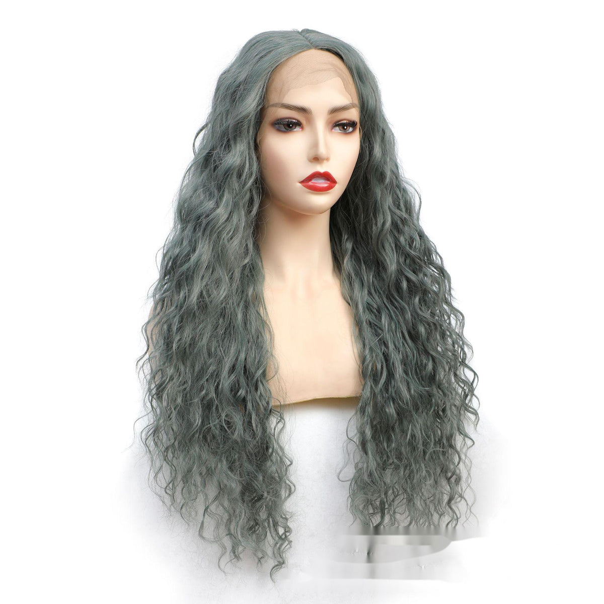Chemical Fiber Long Curly Hair Hood Accessory