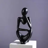 Mini Abstract Character Ornament for Creative Home Decor