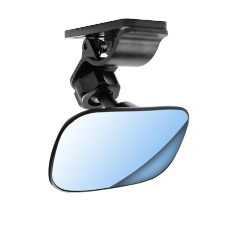 WUGGO Mini Forward-Facing Baby Mirror for Car - Clip on Rear View Mirror Kids Car Accessories Car Seat Mirror Conversation Mirror Small Size Wide View Secure Hold