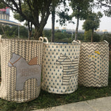 Star-Shaped Toy Storage Basket and Bin