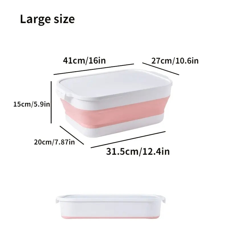 Large Capacity Folding Plastic Car Storage Box
