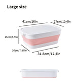 Large Capacity Folding Plastic Car Storage Box
