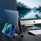 Vertical Laptop and Tablet Gravity Storage Bracket