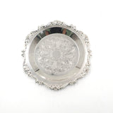 European Silver-Plated Home Decor Cake and Fruit Tray