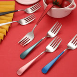 5pcs Stainless Steel Fork Set for Home and Restaurant