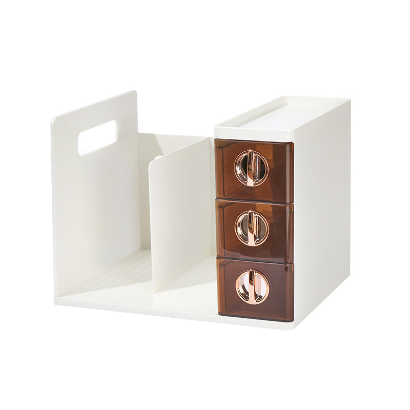 Elegant Desktop Bookshelf Organizer for Office & Students