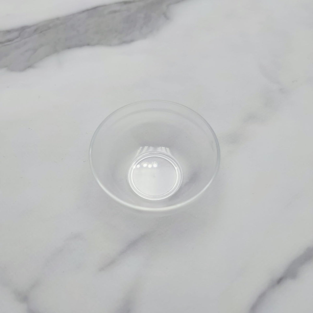 Transparent Mask Bowl Set with Soft Brush (Approx. 6CM)