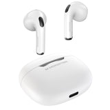 Monster N-Lite 208 Wireless Earbuds Bluetooth Headphones Touch Control Headphones Bluetooth Wireless with 30H Playtime Wireless Headphones Type-C Charging Clear Call for Running Workout White