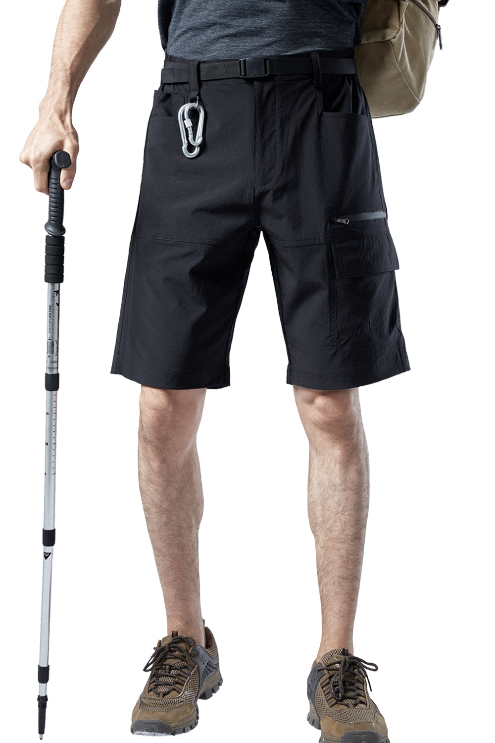 Men's Quick-Dry Multi-Pocket Hiking Cargo Shorts
