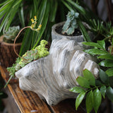 Ceramic Seashell Planter for Garden Decoration