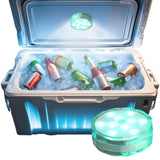 Skywin Cooler Lights Waterproof LED (White) - 2.76 x 1 x 1 Inches 3 x AA Battery-Operated Cooler LED Lights - Reusable Cooler Lights Great for Outdoor Camping Cooler Lights Events or Parties