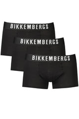 BIKKEMBERGS MEN'S BOXER BLACK