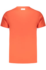 BIKKEMBERGS MEN'S SHORT-SLEEVE T-SHIRT ORANGE