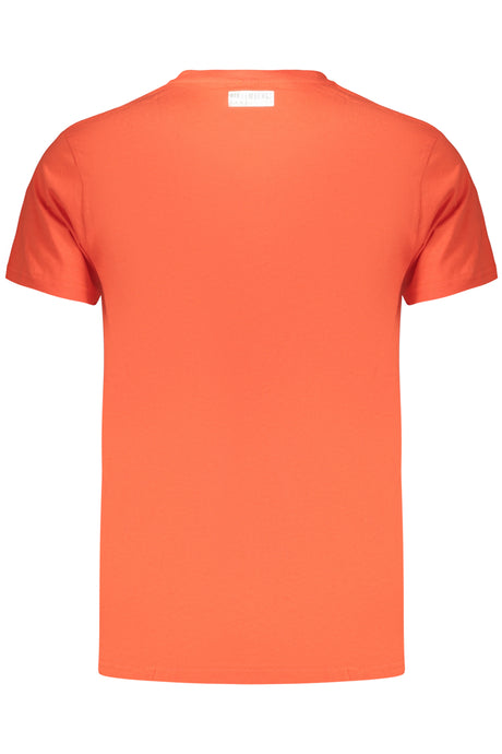 BIKKEMBERGS MEN'S SHORT-SLEEVE T-SHIRT ORANGE