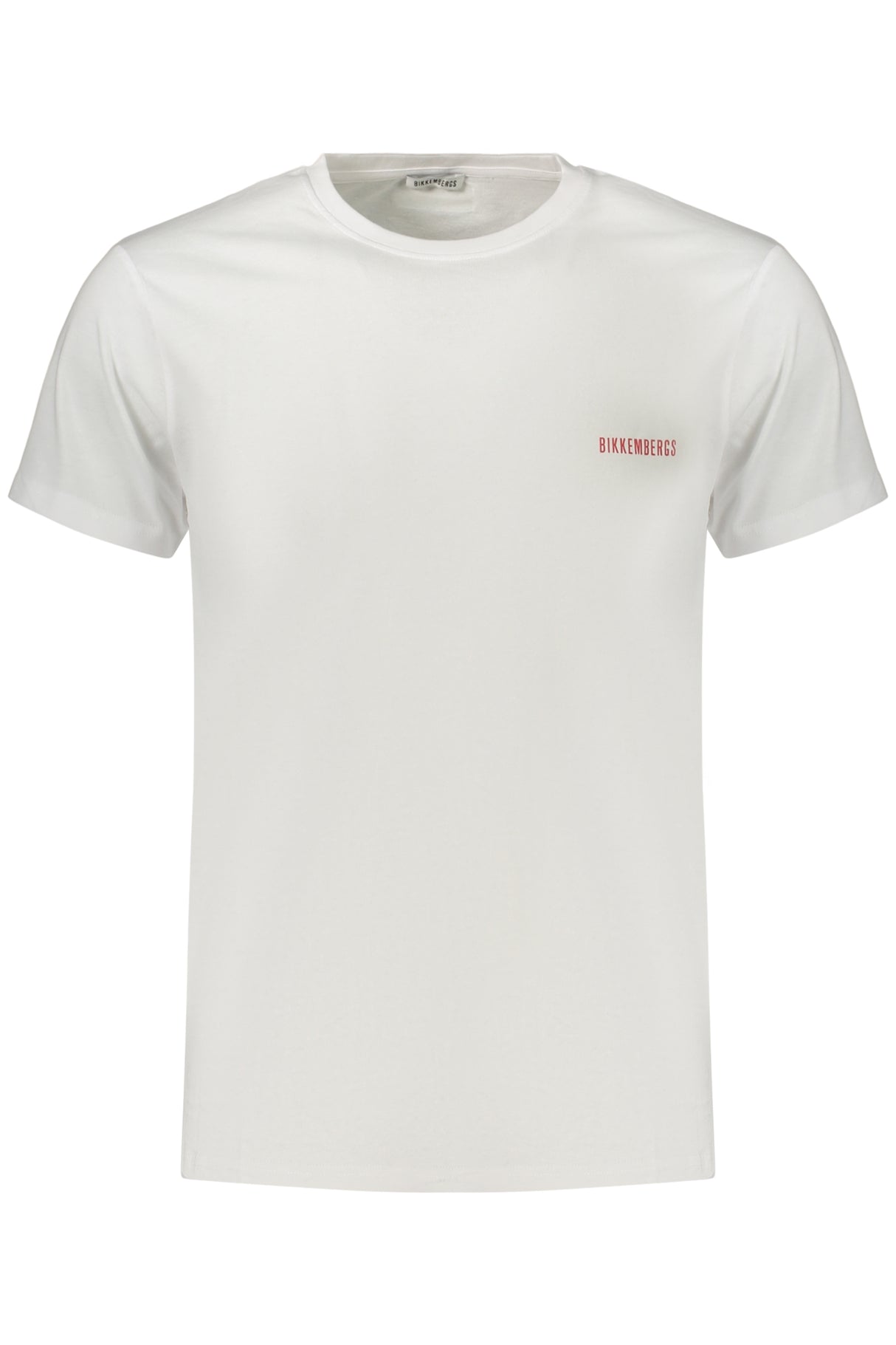 BIKKEMBERGS MEN'S SHORT-SLEEVE T-SHIRT WHITE