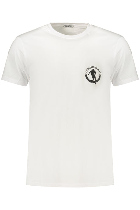 BIKKEMBERGS MEN'S SHORT-SLEEVE T-SHIRT WHITE