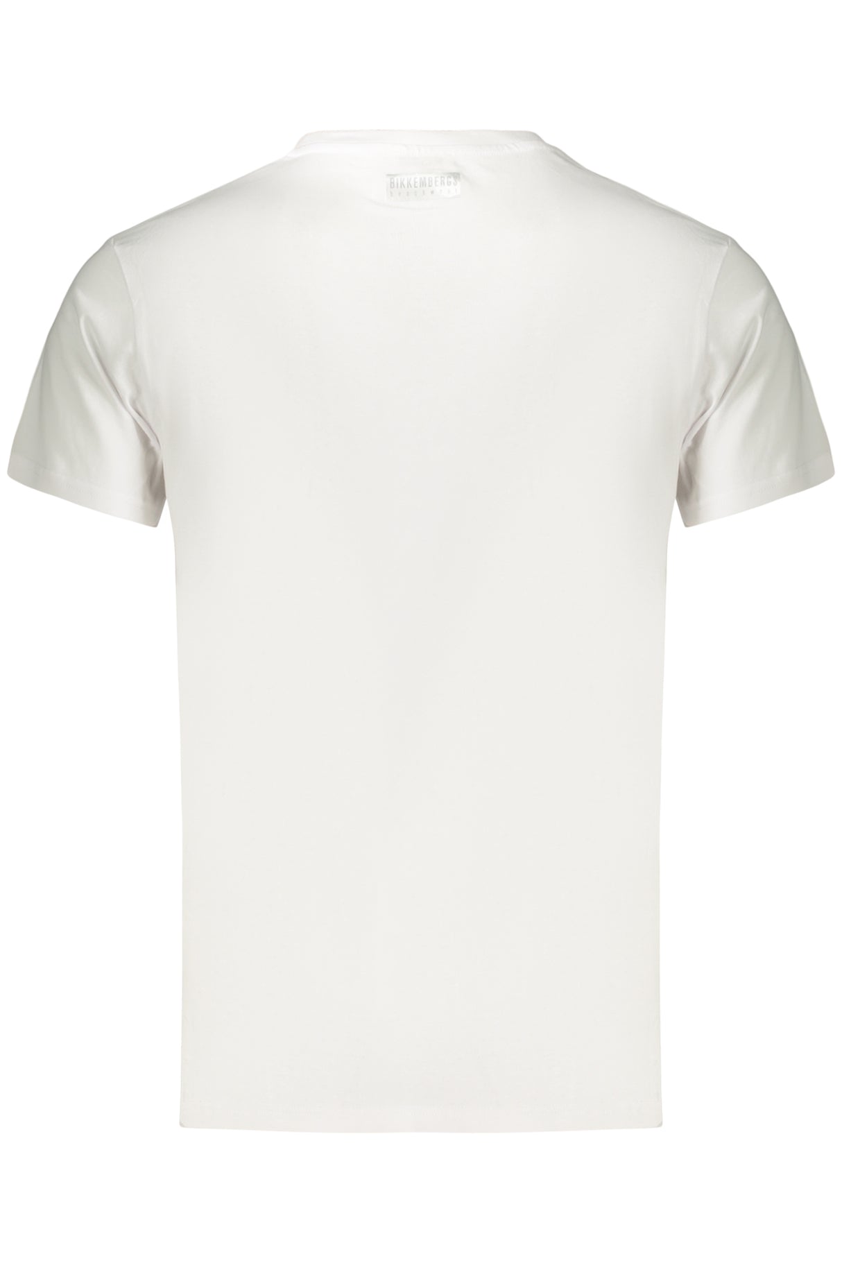 BIKKEMBERGS MEN'S SHORT-SLEEVE T-SHIRT WHITE