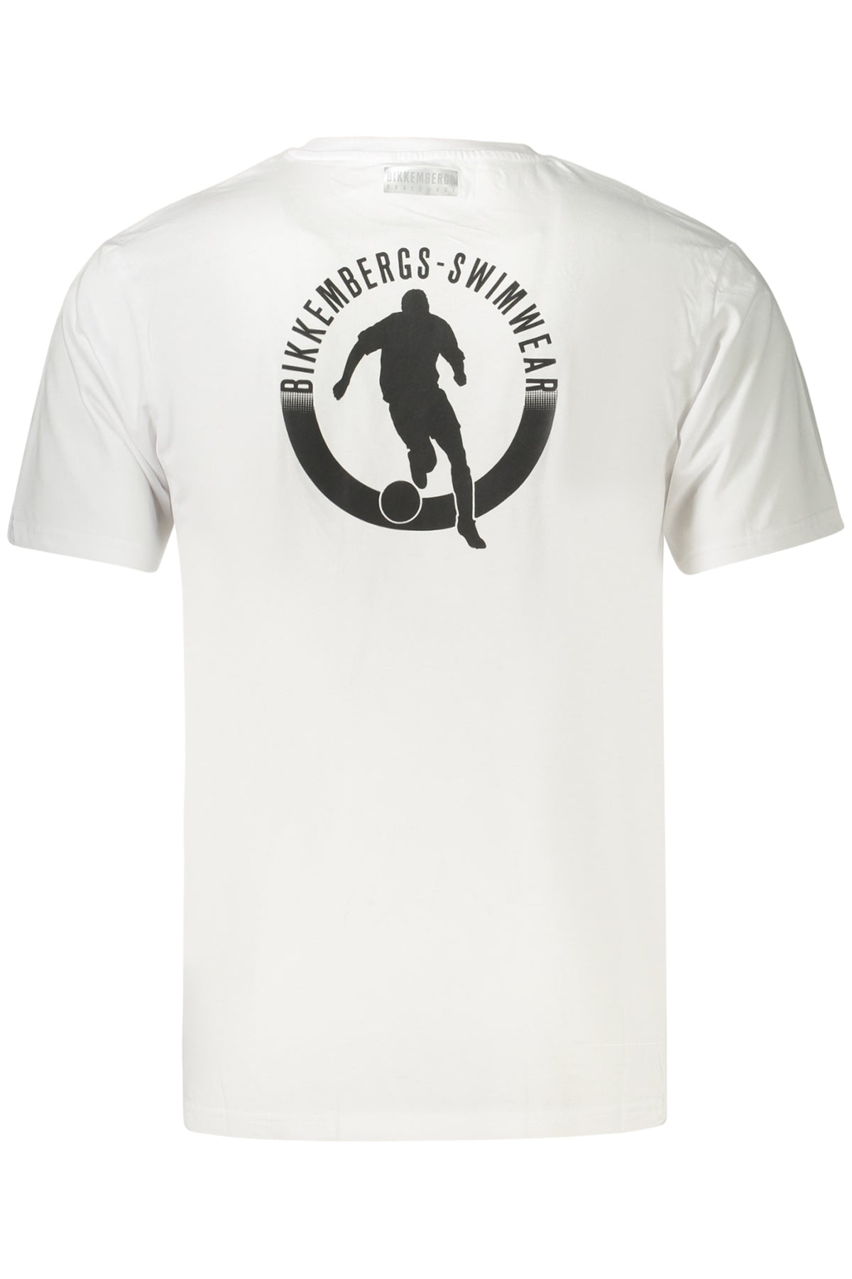 BIKKEMBERGS MEN'S SHORT-SLEEVE T-SHIRT WHITE