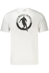 BIKKEMBERGS MEN'S SHORT-SLEEVE T-SHIRT WHITE