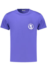 BIKKEMBERGS MEN'S SHORT-SLEEVE T-SHIRT BLUE