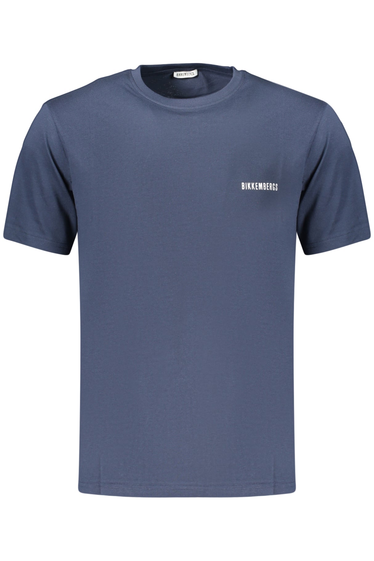 BIKKEMBERGS MEN'S SHORT-SLEEVE T-SHIRT BLUE