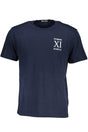 BIKKEMBERGS MEN'S SHORT SLEEVED T-SHIRT BLUE