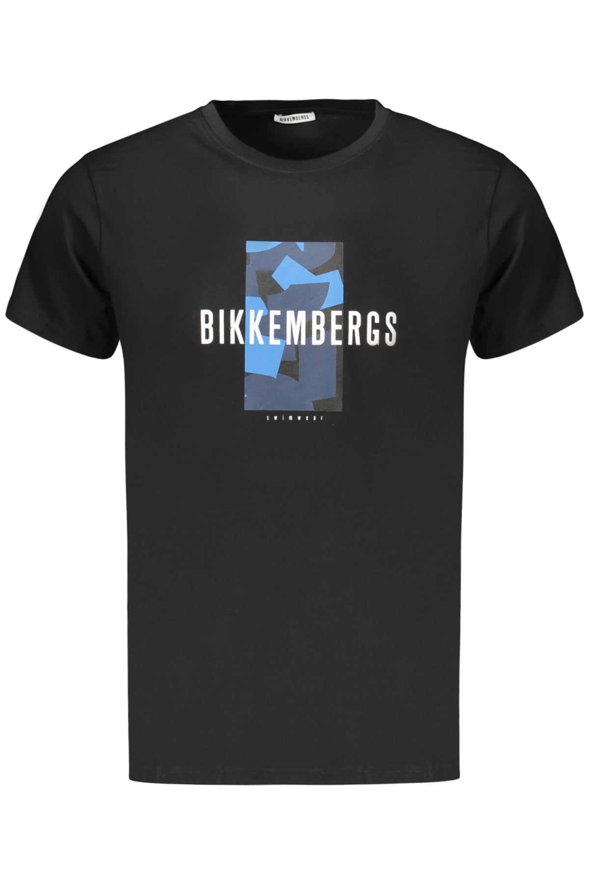 BIKKEMBERGS MEN'S SHORT-SLEEVE T-SHIRT BLACK