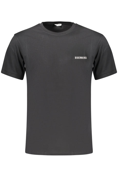 BIKKEMBERGS MEN'S SHORT-SLEEVE T-SHIRT BLACK